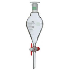 Entonnoir séparateur, gradué, avec robinet RN, 100 ml