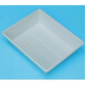 Cuvette de laboratoire, blanche, 250x310x65 mm