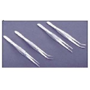 Forceps, curved pointed, 145mm