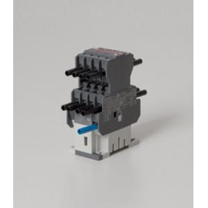 Contacteur de puissance 3 pôles 5.5 kw industriel, 2 NO, 2 NC, 230V / 6 A Avec 16 adaptateurs pour raccordement  câbles d'expérimentation de sécurité de 4 mm