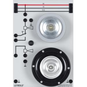 Klaxon normal et surpuissant  50 W / 335 Hz, 60 W / 375 Hz avec commutateur