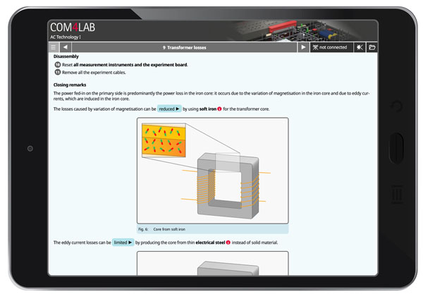 Pack de démarrage COM4LAB 365 : Technique du courant alternatif I